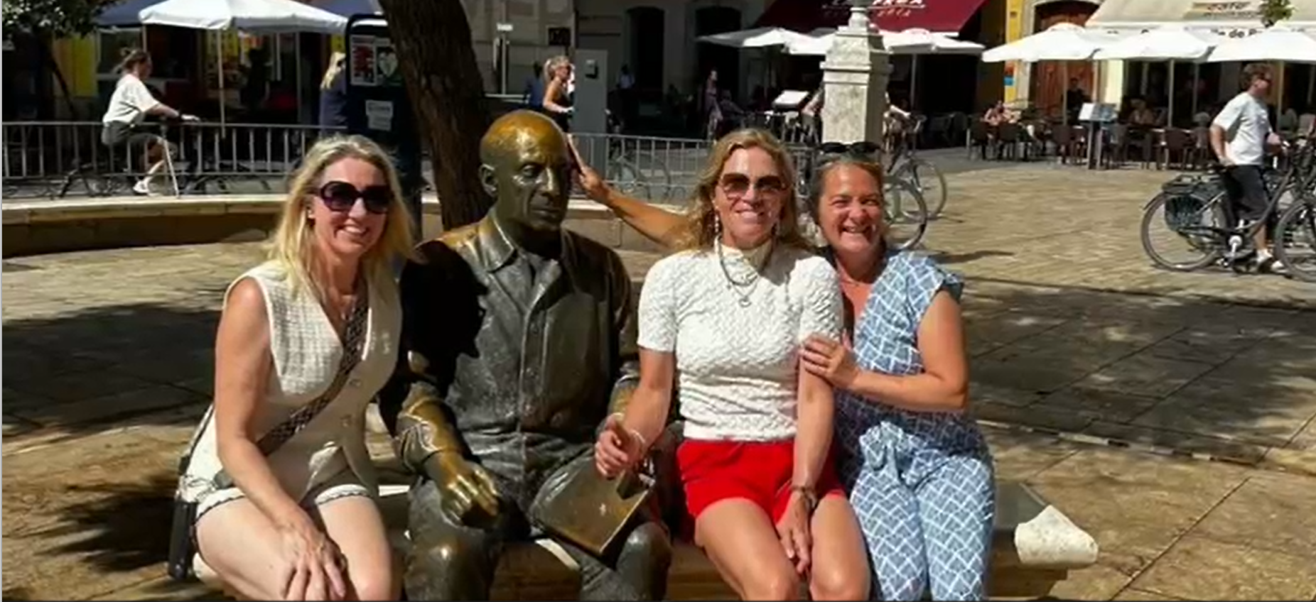 Drie vriendinnen uit Zevenaar.