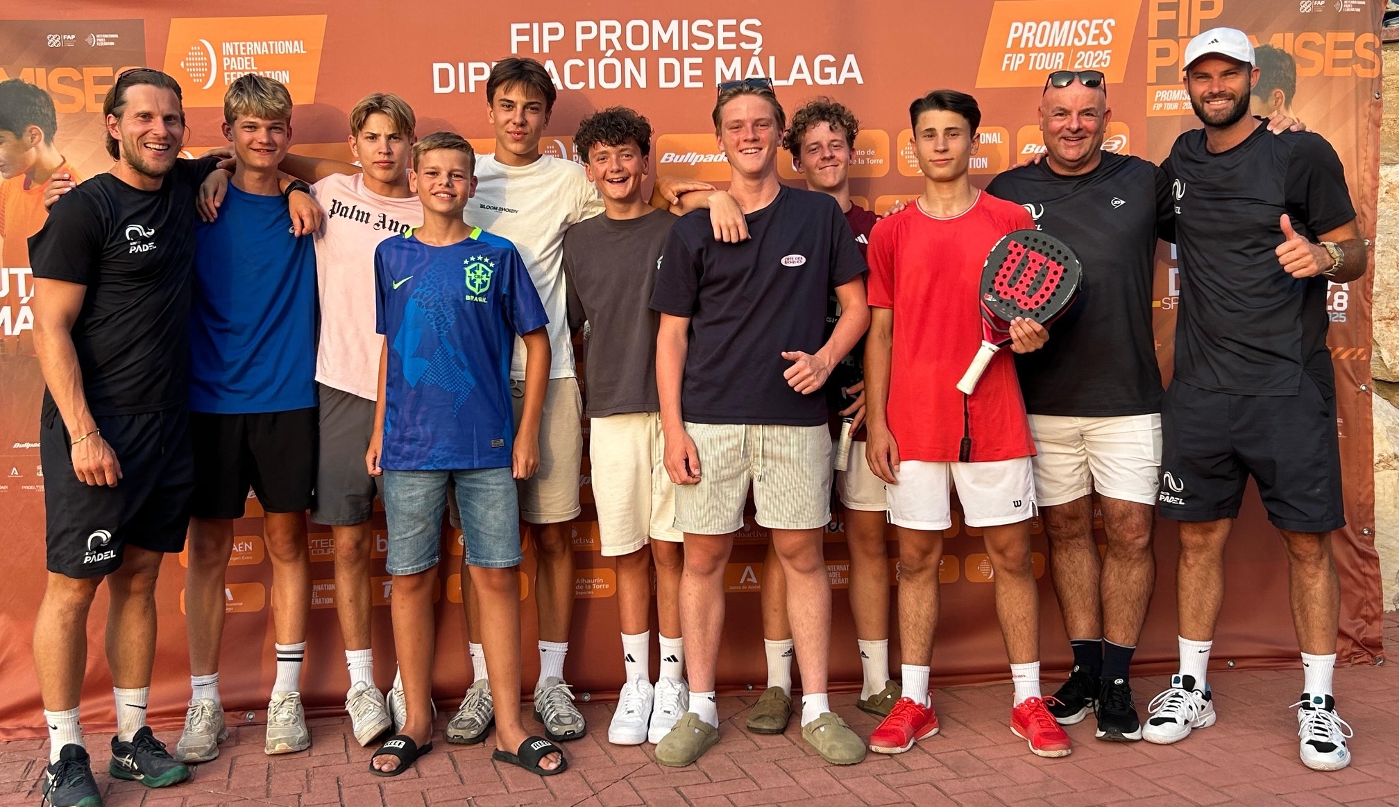 KNLTB Topjeugd bij Málaga Padelclinics