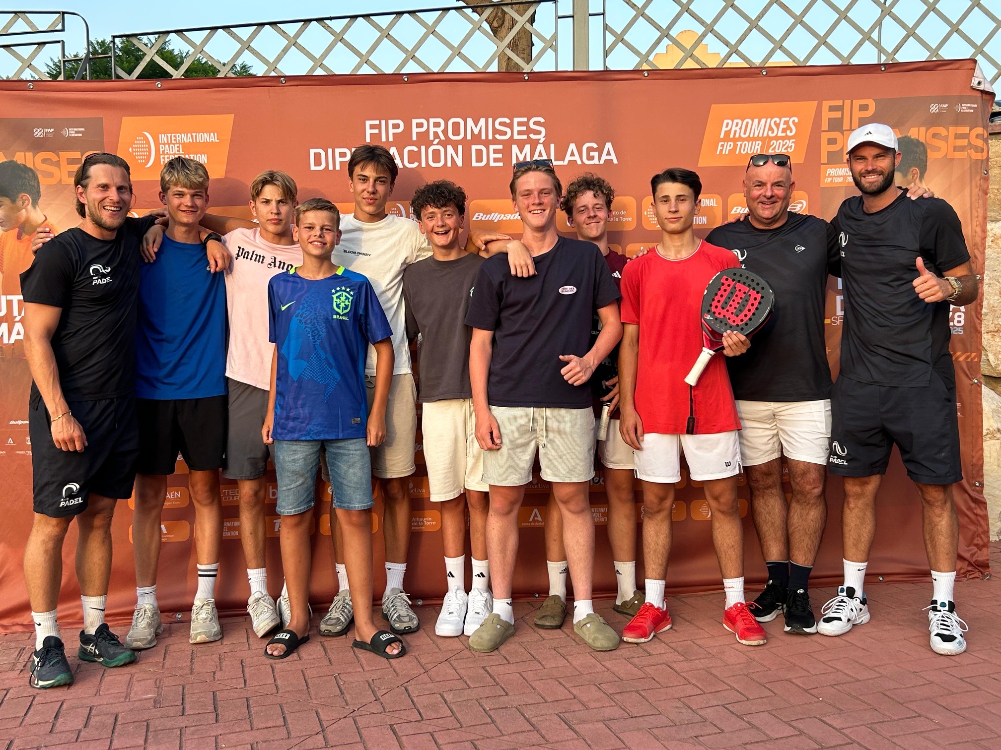 KNLTB Topjeugd bij Málaga Padelclinics