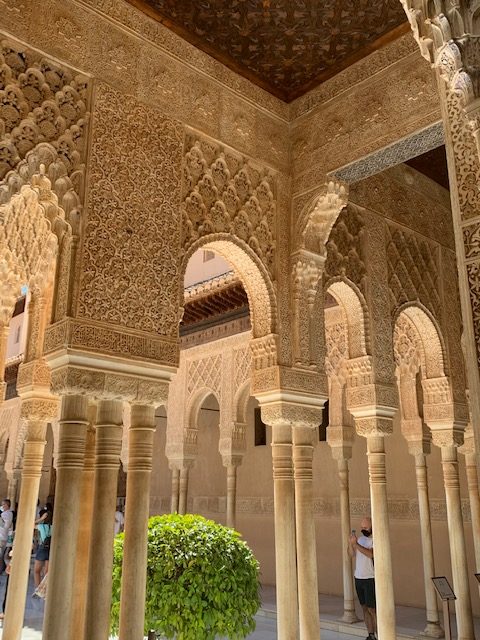View of the Alhambra from the Mirador de San Nicolás